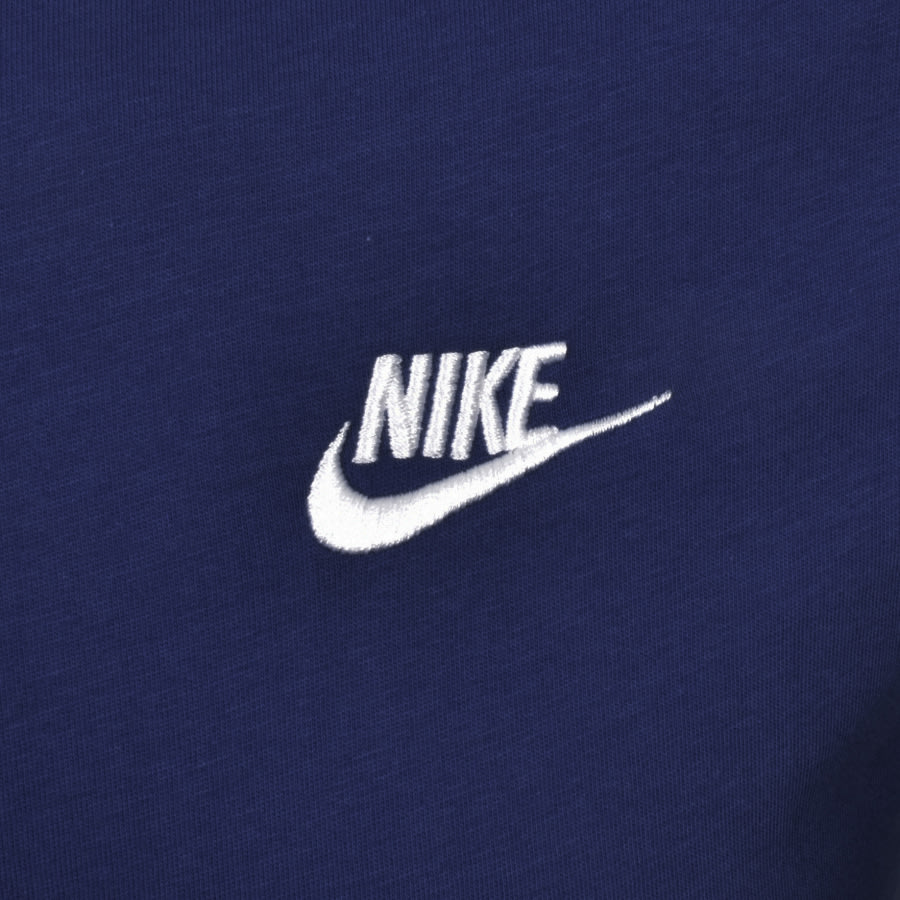 Alternative Image for ProductNike Crew Neck Club T Shirt Navy3